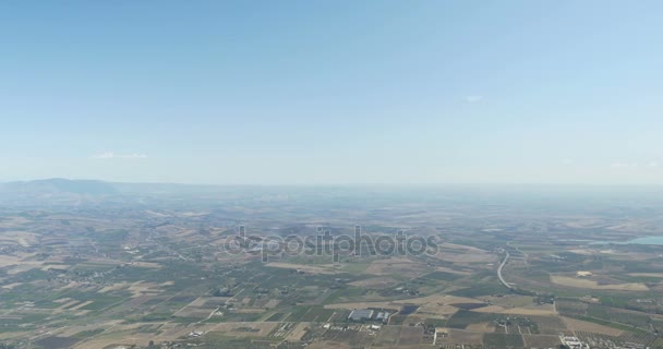 Vue panoramique depuis la ville médiévale d'Erice — Video