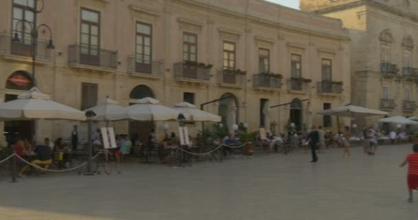 Siracusa cidade antiga — Vídeo de Stock