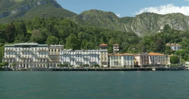 Lake como, İtalya — Stok video