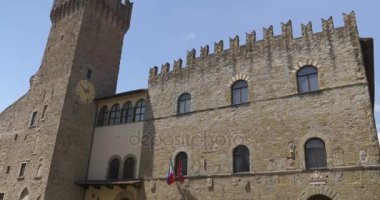 Ortak Sarayı. Arezzo, Toskana (İtalya) 