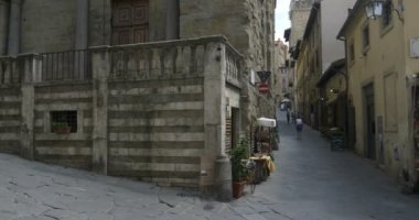 Corso Italia Sokağı. Arezzo, Toskana (İtalya)