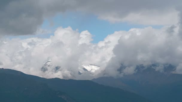 6K高山云彩时间 — 图库视频影像