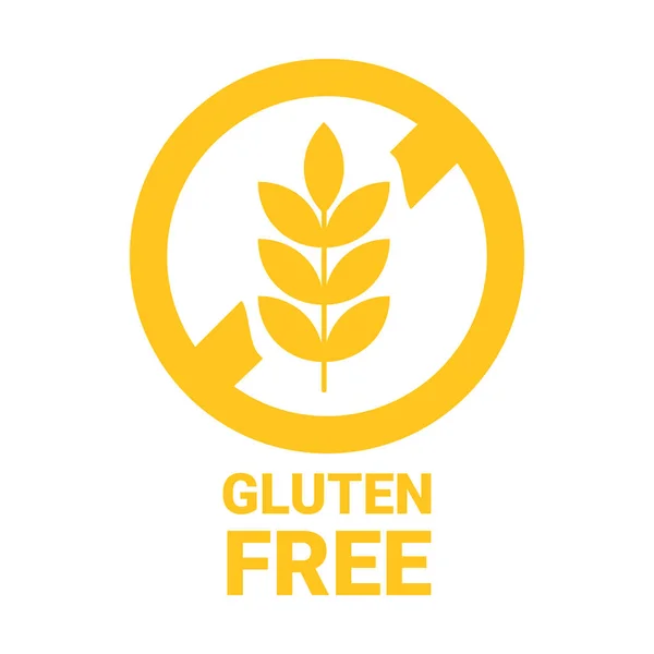 Gluten free icon. Isolated no grain symbol. Vector — Stock Vector