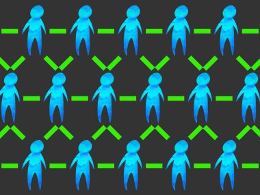 Sosyal mesafeli güvenlik covid 19 corona virüsü bilgi resimli suluboya resim tasarımı