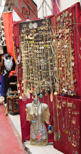 Schmuck Und Accessoires Auf Dem Flohmarkt Jaffa Tel Aviv Yafo — Stockfoto