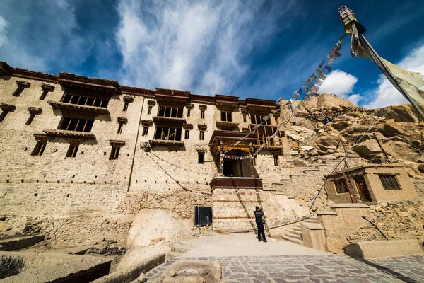 Leh Palace klášter v centru města Leh v Džammú Indie — Stock fotografie