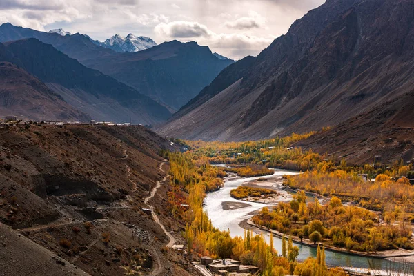 Leh Ladakh Hermoso Paisaje Cordillera Del Himalaya —  Fotos de Stock