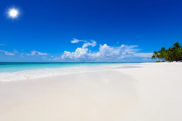 Playa de arena mar — Foto de Stock