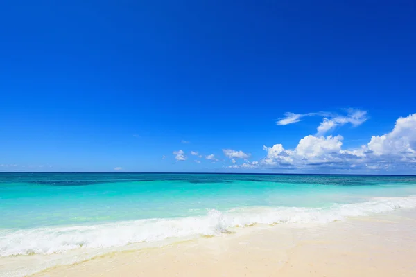 Playa de arena mar — Foto de Stock