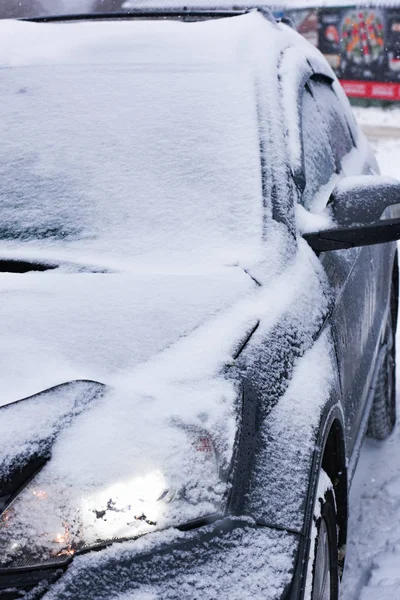 Tunes coches de nieve — Foto de Stock