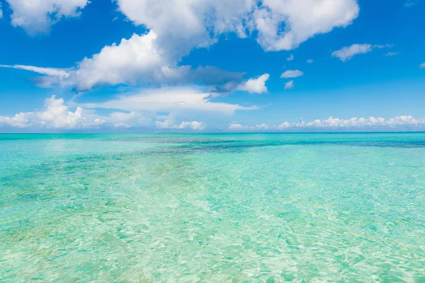 Playa de arena mar — Foto de Stock