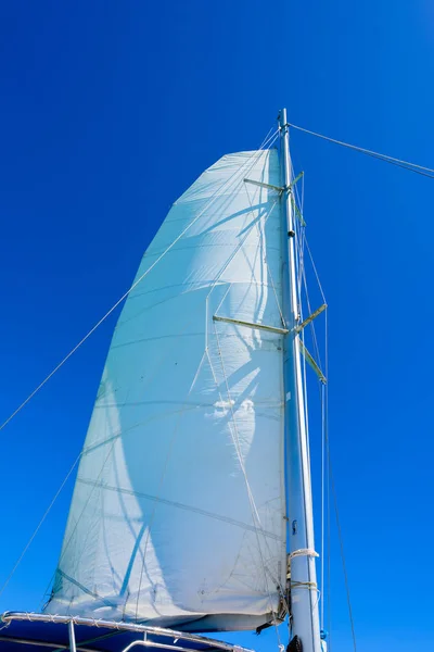 ヨットの帆のマスト — ストック写真