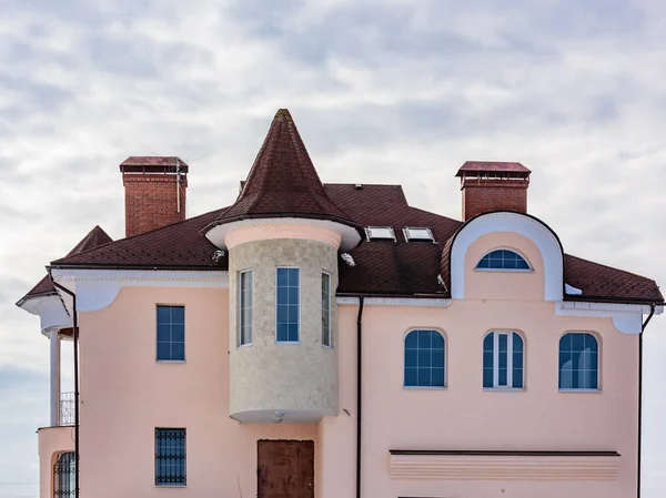 Pipe on the roof — Stock Photo, Image