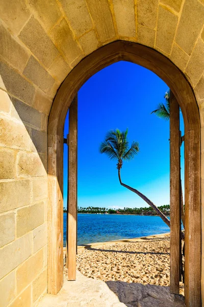 Arco na fortaleza — Fotografia de Stock