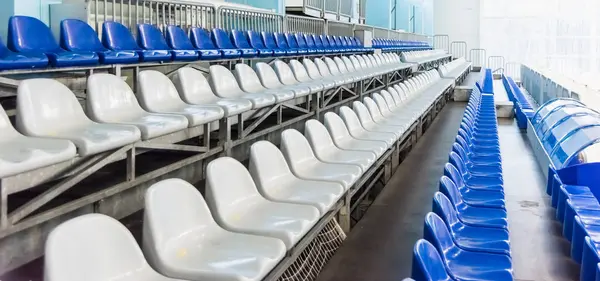 Number of seats on the grandstand — Stock Photo, Image