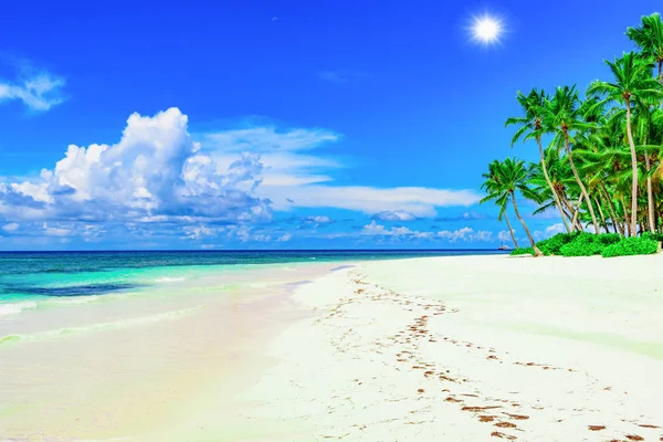 Sol Praia do Caribe — Fotografia de Stock