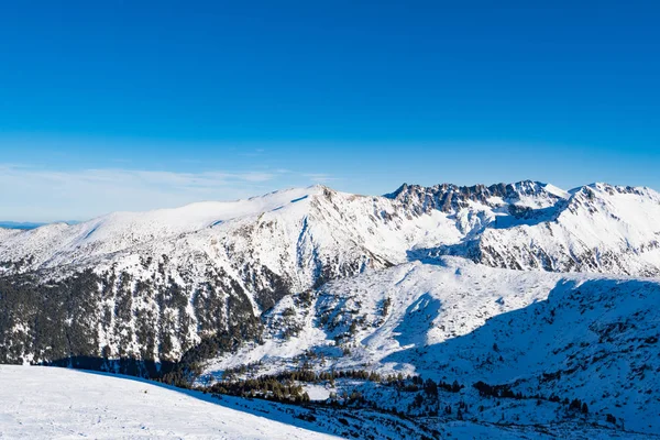 Toppen av berget snön — Stockfoto