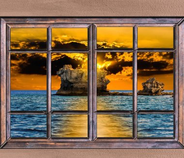  pencere bulut güneş