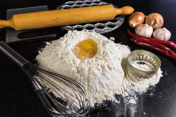 Cocinar albóndigas caseras — Foto de Stock