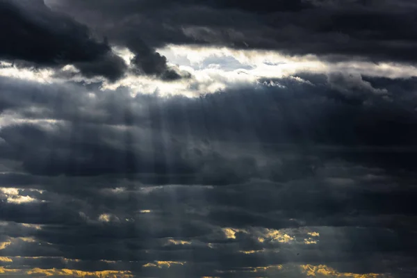 Clouds on a stormy sky — Stock Photo, Image