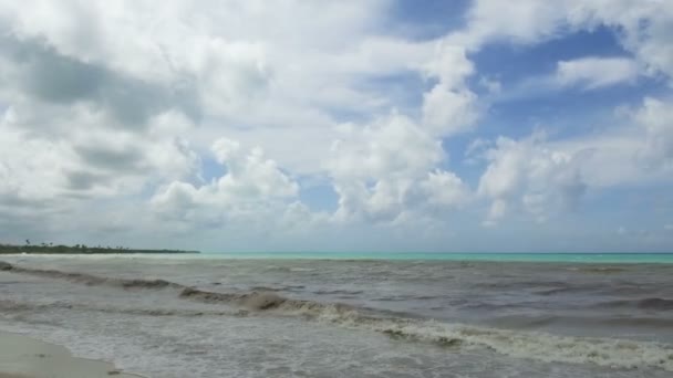 Ураган "Морская гроза" Ирма Доминиканская Республика — стоковое видео