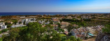 Kıbrıs şehir yükseklikten