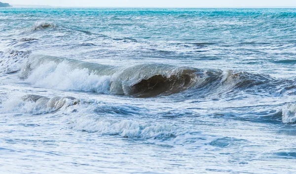 Tropikal kasırga dalgalar deniz Dominik Cumhuriyeti — Stok fotoğraf