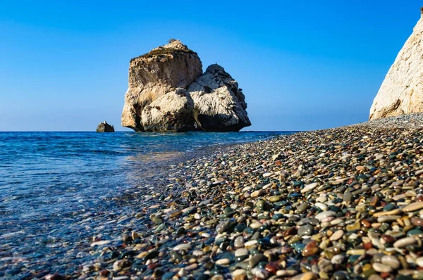 Deniz cliff beach — Stok fotoğraf