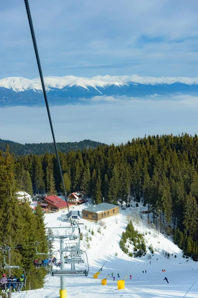 Bansko kayak pisti — Stok fotoğraf