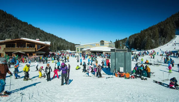 Bansko sípályán — Stock Fotó