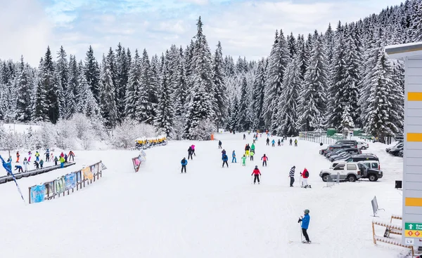 Bansko Bulgaria February 2020 Winter Ski Resort Bansko Ski Slope — Stockfoto