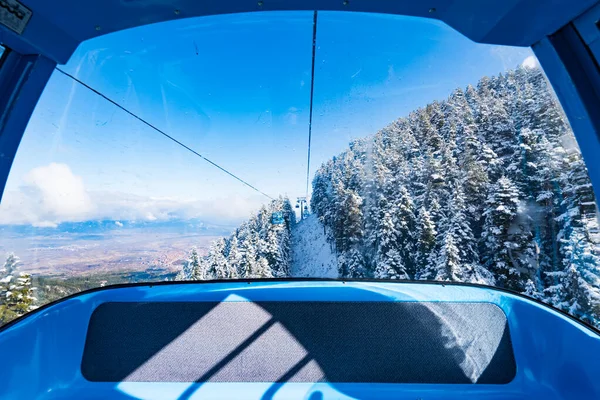 Bansko Bulgarije Februari 2020 Uitzicht Berg Vanaf Een Hoogte Van — Stockfoto