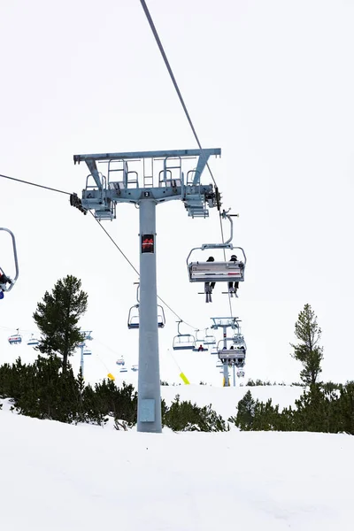 Bulgaria Bansko Febrero 2020 Estación Esquí Bansko Pistas Esquí Nevadas — Foto de Stock