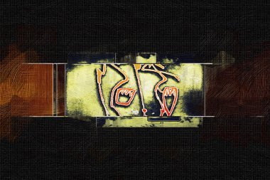 soyut renk tasarımı sanat illüstrasyonu