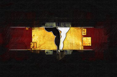 soyut renk tasarımı sanat illüstrasyonu