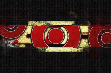 soyut renk tasarımı sanat illüstrasyonu