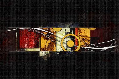 soyut renk tasarımı sanat illüstrasyonu