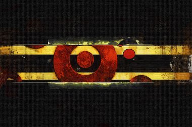 soyut renk tasarımı sanat illüstrasyonu