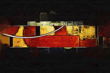 soyut renk tasarımı sanat illüstrasyonu