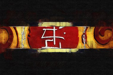 soyut renk tasarımı sanat illüstrasyonu