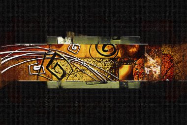 soyut renk tasarımı sanat illüstrasyonu