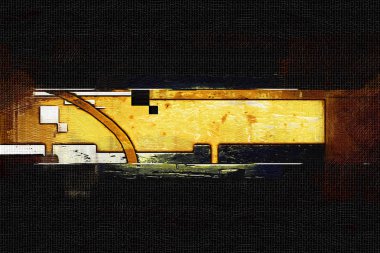 soyut renk tasarımı sanat illüstrasyonu