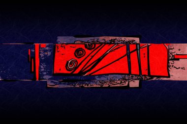 soyut renk tasarımı sanat illüstrasyonu