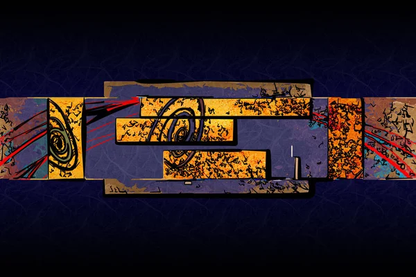 soyut renk tasarımı sanat illüstrasyonu