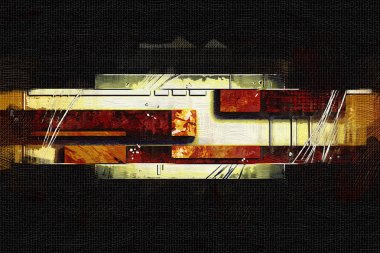 soyut renk tasarımı sanat illüstrasyonu