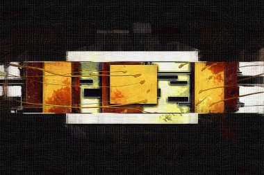 soyut renk tasarımı sanat illüstrasyonu