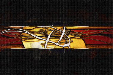 soyut renk tasarımı sanat illüstrasyonu