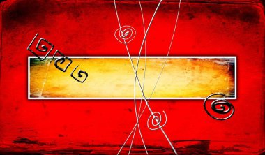 soyut renk tasarımı sanat illüstrasyonu