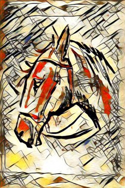 Serbest el at illüstrasyon resim