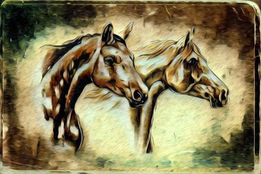 Serbest el at illüstrasyon resim